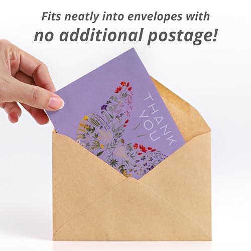 Thank You Packet (Thank You Purple Butterfly)