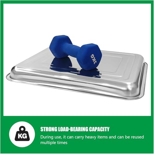 10 Pack Large Stainless Steel Seedling Trays (Large-10P)