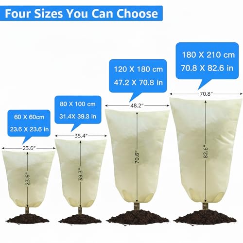 Plant Covers Freeze Protection (2 Count)