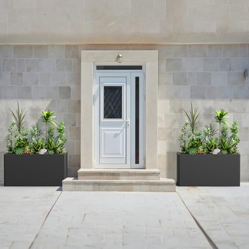 Rectangular Metal Planter Box 36x15x15 inch