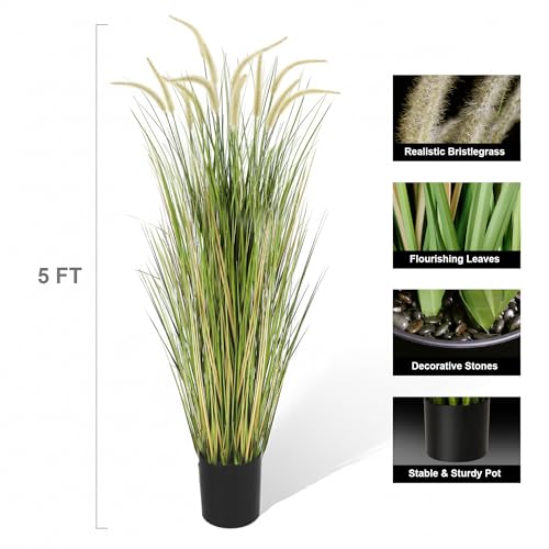 Artificial 5ft Horsetail Reed Grass (5FT)