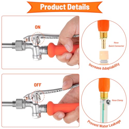 44 Inch Spray Wand (44 inches / Orange)