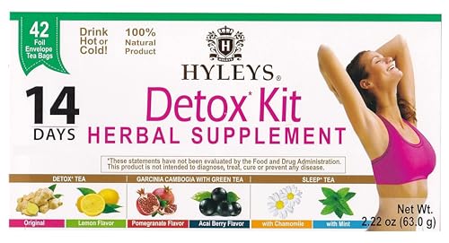 Detox Tea 14 Day Cleanse Kit (42 Count (Pack of 1))