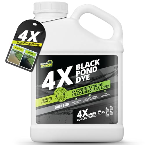 1 Gallon Reflective Black Pond Dye (128 Fl Oz)