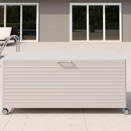 281 Gallon Outdoor Storage Box with Wheels & Soft