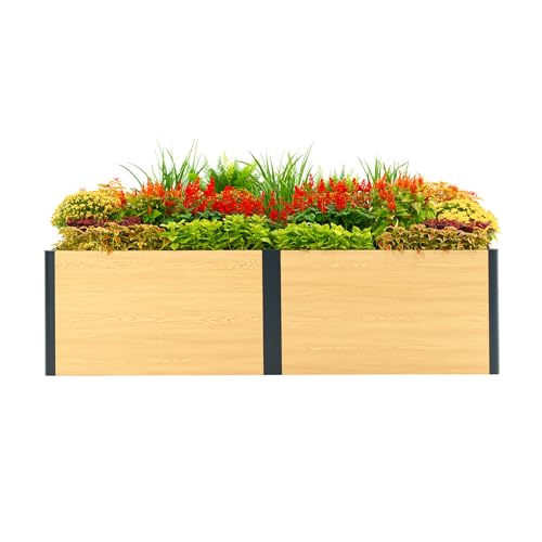 Woodgrain Series Raised Garden Bed (26'' 4' x 8' / Woodgrain Series)