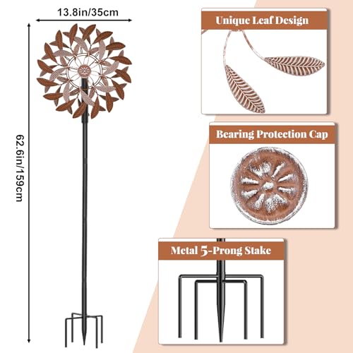 360° Wind Spinners Outdoor (Rust Color)