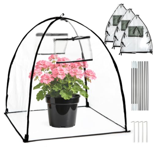 Plant Covers Freeze Protection (28*30in 4P / Clear)