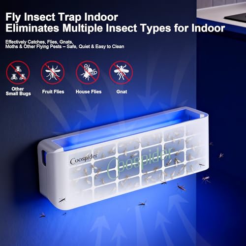 4 Pack White Fly Trap Indoor