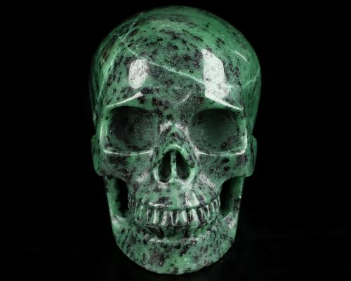 5.0”Ruby Zoisite Crystal Skull (Skullis 5.0”ruby Zoisite 1)