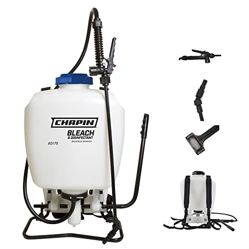 International 60175 4 Gallon Backpack Sprayer for Bleach & Disinfecting (Backpack)