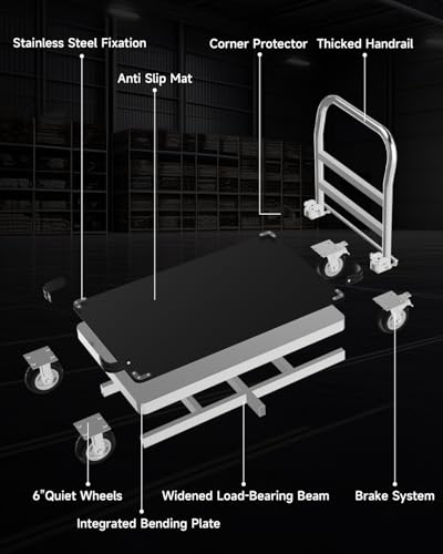 2500 lb Heavy Duty Platform Truck (48" x 24")