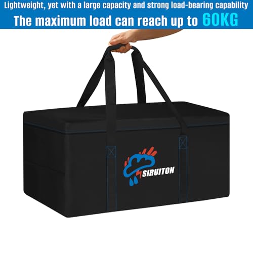 70in Outdoor Cushion Storage Bag (Black / 70x21.7x21.7in)