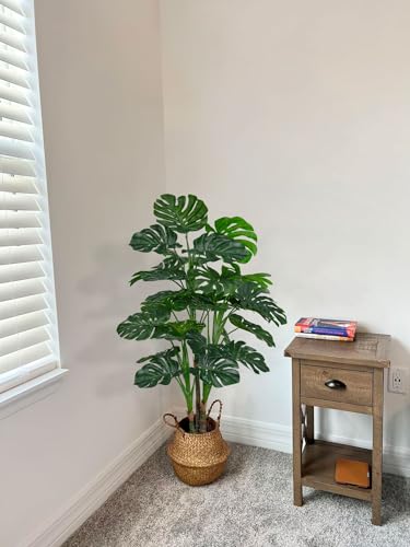 54'' Tall Large Artificial Monstera Deliciosa Plants (Monstera Tree (4.5ft) / 4ft 6in)