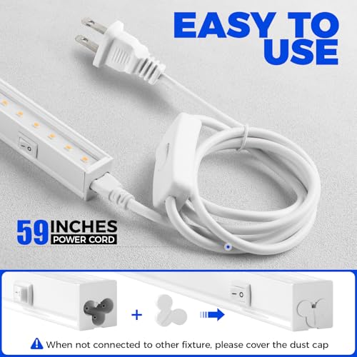 T5 Plant Lights (Pinkish White / 1ft-white Cover)