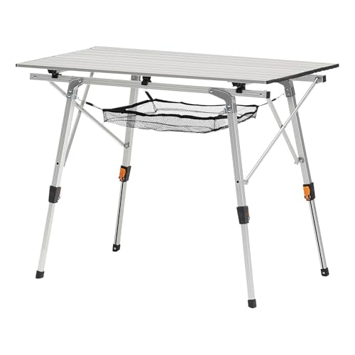 Folding Camping Table (Silver)