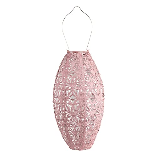 Soji Stella Wildflower Pod Solar Lantern (Blush / Pod)