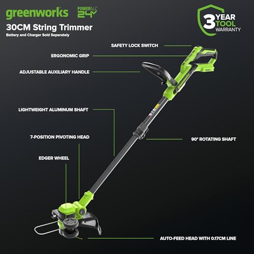 24V 12 in Cordless String Trimmer (String Trimmer / 12" Trimmer Deluxe (Tool Only))