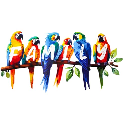 Metal Parrot Wall Art (Parrot(family))