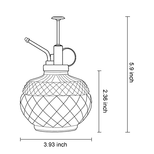 Plant Mister Spray Bottle (C-brown Green Gradient)