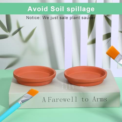 12 Pack 4.5 Inch Clay Trays (12 Count)