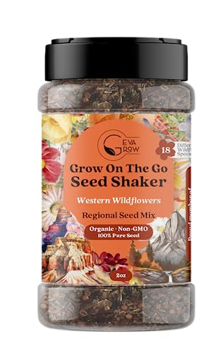 Wildflower Seed Shaker (Western Wildflowers / 2 oz Mini Shaker)