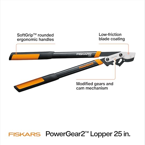 25” PowerGear2 Garden Bypass Loppers