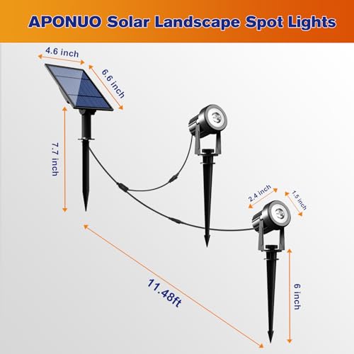 Solar Spot Lights (2 Count)
