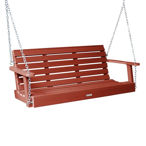 Weatherly Porch Swing 5 Feet (5 feet / Rustic Red)