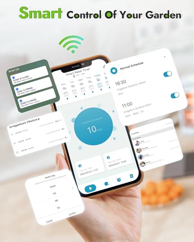 WiFi Hose Timer (1 Zone-WiFi-Brass Value)