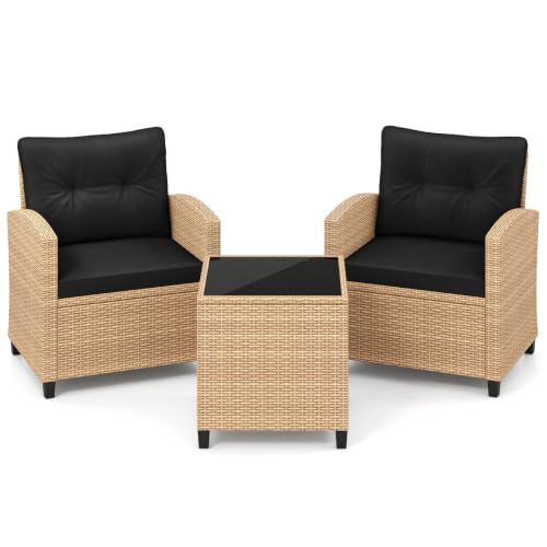 3 Pieces Patio Furniture Set