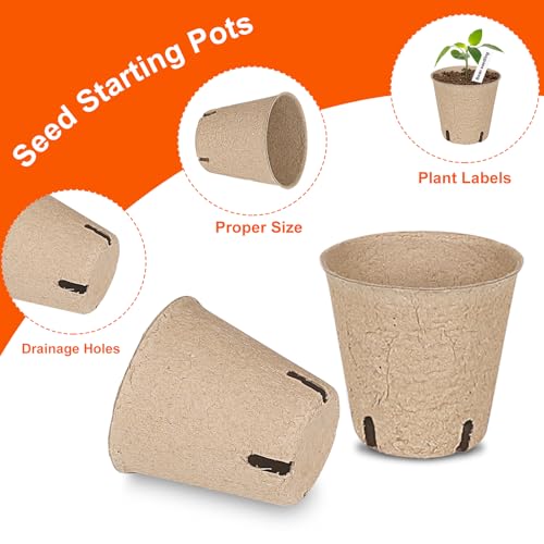 120 Packs 3.15 Inch Peat Pots (3.15INCH)