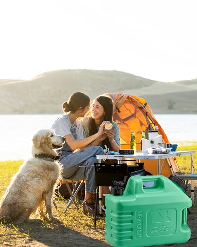 5 Gallon Camping Water Jug with Spigot (Mint Green)