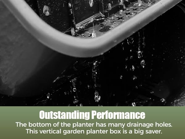 Vertical Garden Planter (Black)