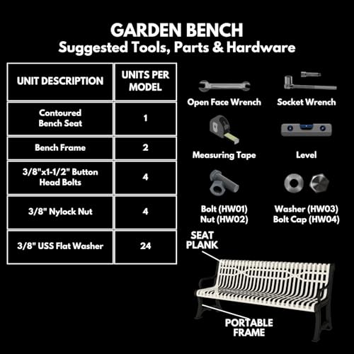 Bench Textured Sand
