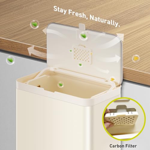 Kitchen Compost Bin (7L / White)