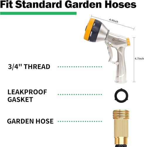 Garden Nozzle Sprayer (Metal)