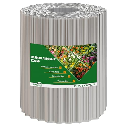 Corrugated Metal Garden Edging