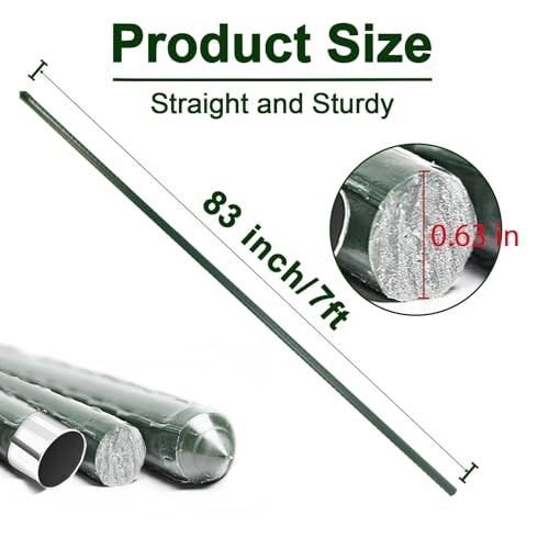 Garden Stakes 7ft (7ft, pack of 10)