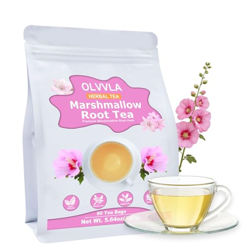 Marshmallow Root Tea Bags (80 Count (Pack of 1))
