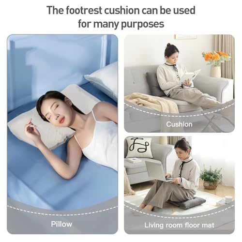 Folding Ottoman (Dark Grey Set)