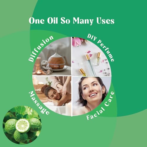 Citrus Bergamot Essential Oil for Diffuser (1 Fl Oz (Pack of 1))
