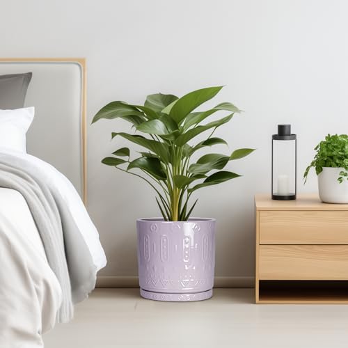 10 Inch Planter (10 Inch / Purple)