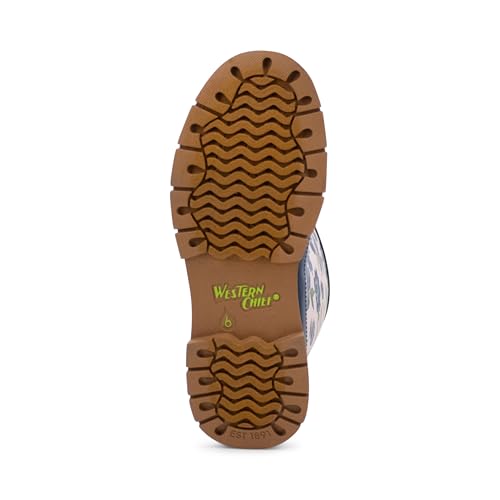 Women's Tall Waterproof Rain Boot (7 / Bold Blossoms)