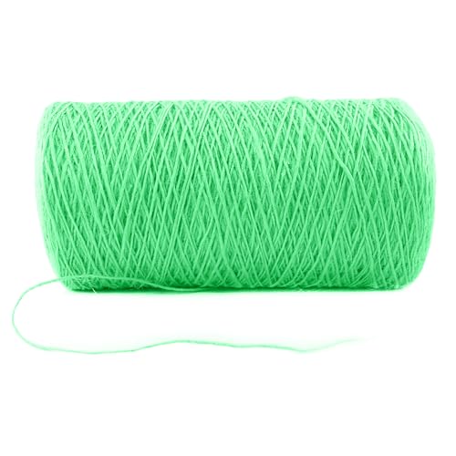 1mm x 2000 Feet Light Green Jute Rope (Light Green / 1mm x 2000 Ft)