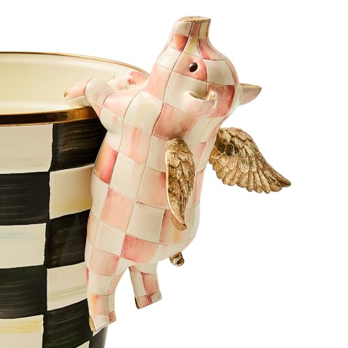 Resin Pot Climber (Rosy Check Flying Pig)