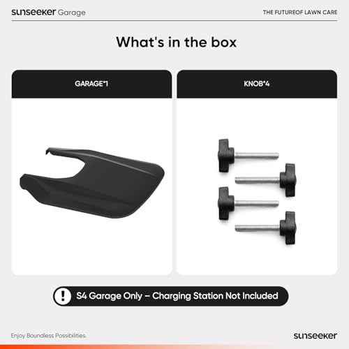Garage for S4 Robot Lawn Mower