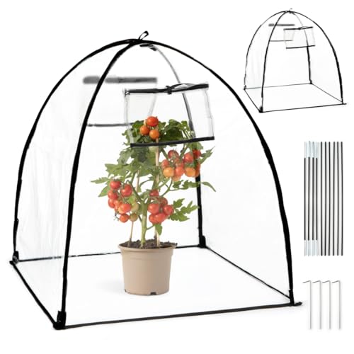 35 inch Plant Covers Freeze Protection (35*40in 2P / Clear)