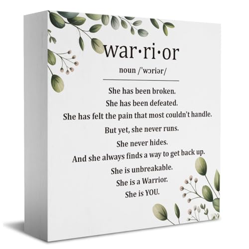HEYBIG Cancer Motivational Decor Sign (Breast cancer)