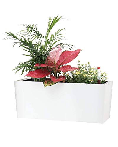 14" Self Watering Planter Pots with Water Level Indicator
